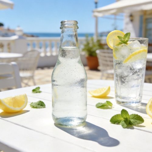 Sparkling Mineral Water with Lemon Essence 330ml